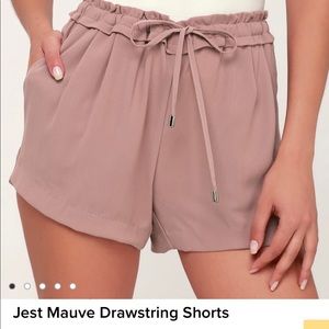Mauve Shorts from Lulus